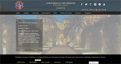 Desktop Screenshot of cortebracco.it